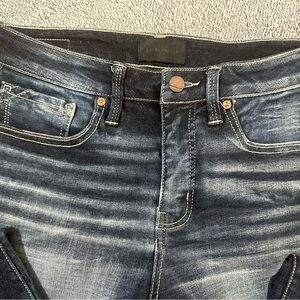 Buckle Black Jeans Sz 28x30 Womens Fit 93 Bootcut Distressed GUC